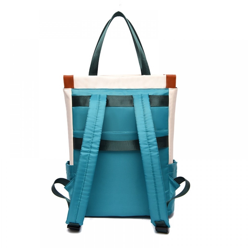 Женский рюкзак-сумка Funmardi B2066 Бело-синий