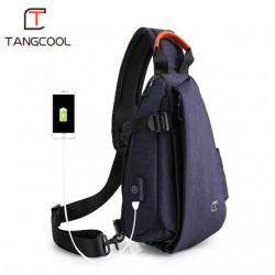 Однолямочный рюкзак Tangcool TC901-S Синий