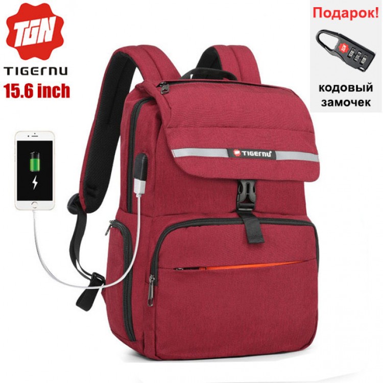 Рюкзак Tigernu T-B3900 Красный
