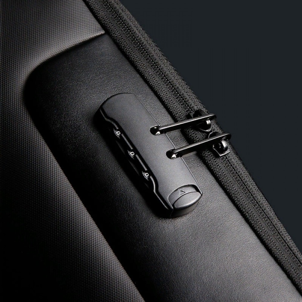 Рюкзак Bange BG-7216 Серый с USB-портом и отделением для ноутбука 15.6